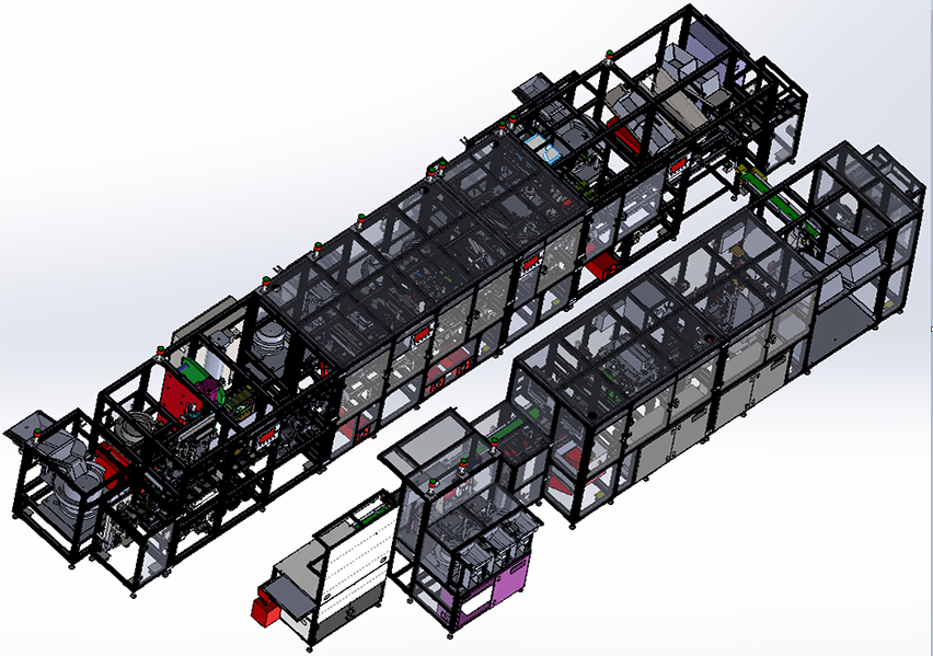 汽車安全帶插鎖自動化生產線